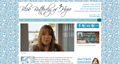 Desktop Screenshot of bluebutterflyofhope.com